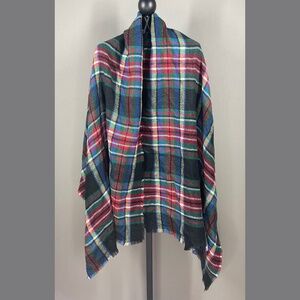 Betsey Johnson Multicolor Plaid Wrap